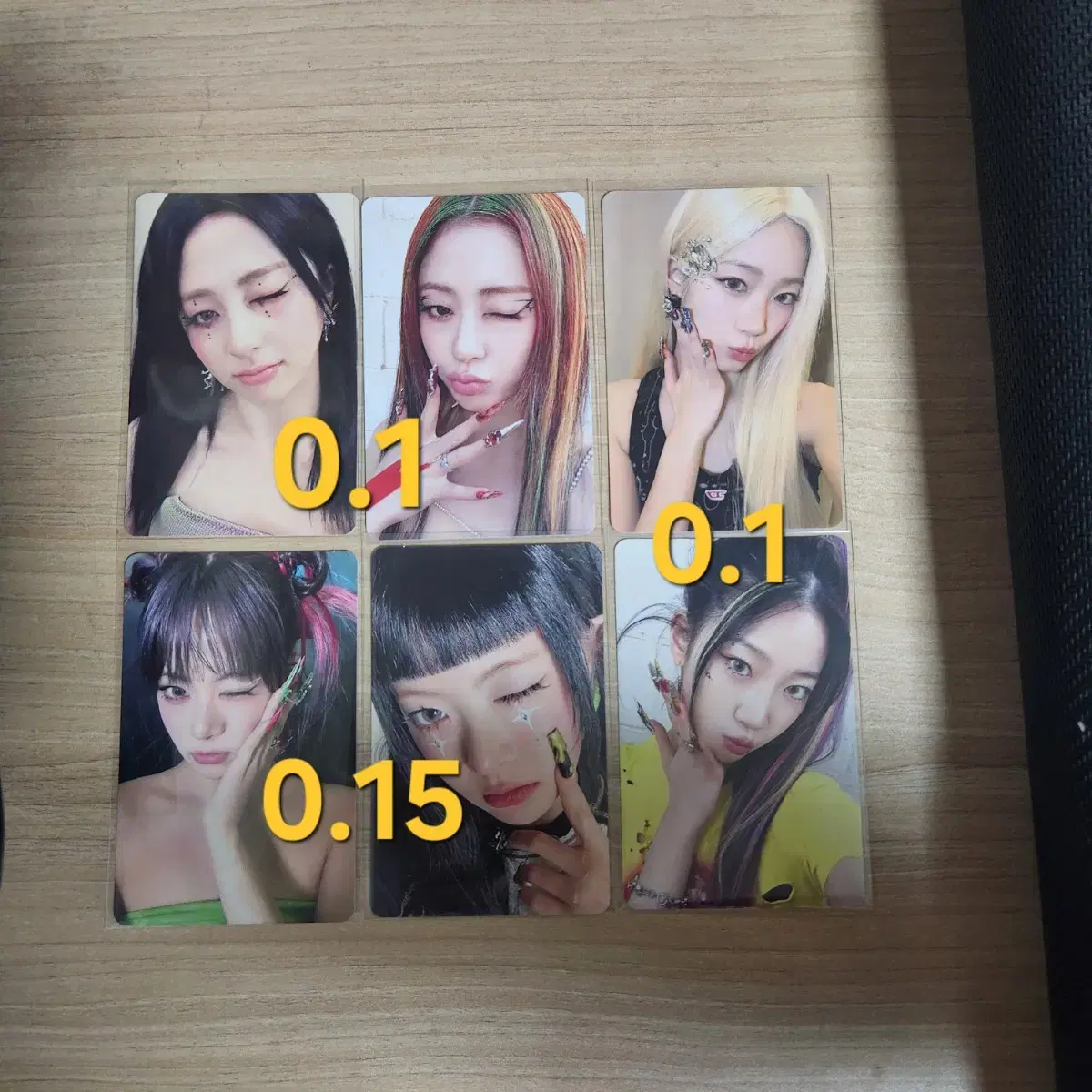 Le Sserafim Crazy Baraklava hong eunchae huh yunjin kazuha photocard WTS