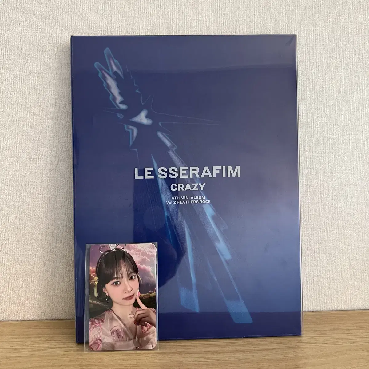 le sserafim CRAZY album + aladin pre-order benefits sealed hong eunchae wts