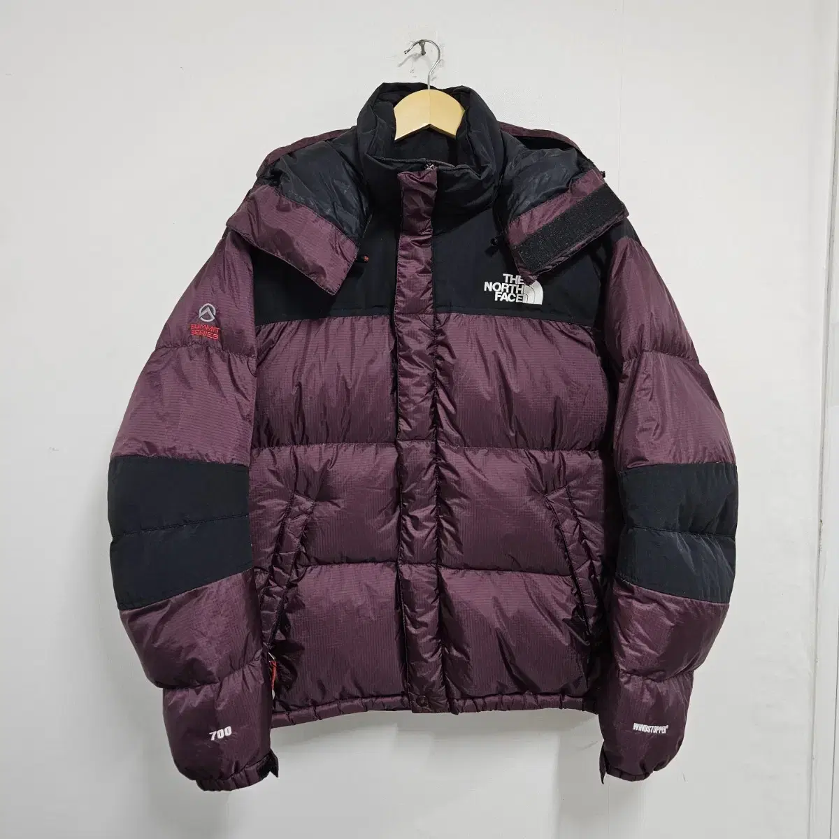 takpo) The North Face Goose Down Puffer Burgundy L 105