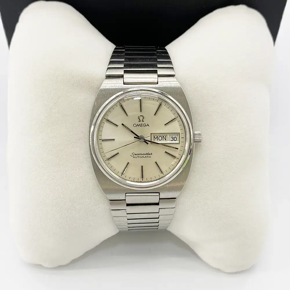 Omega Seamaster Automatic Silver Steel Watch 35mm