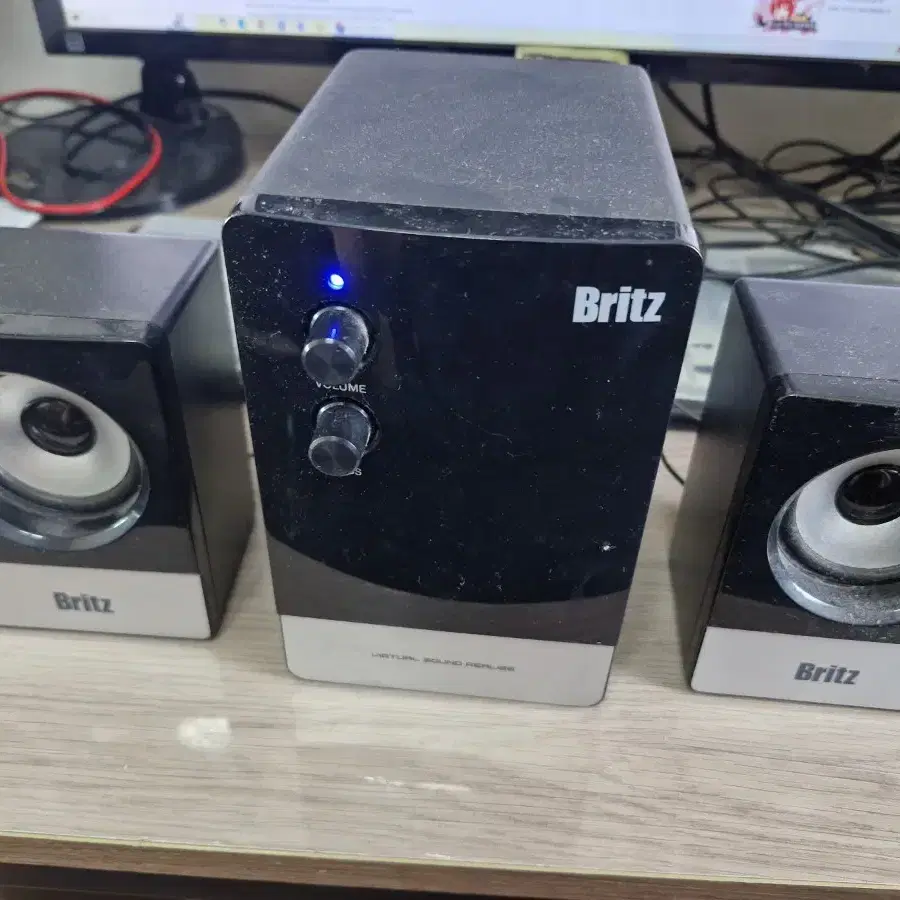 Britz 브리츠 BR-1200 스피커 (부분고장)