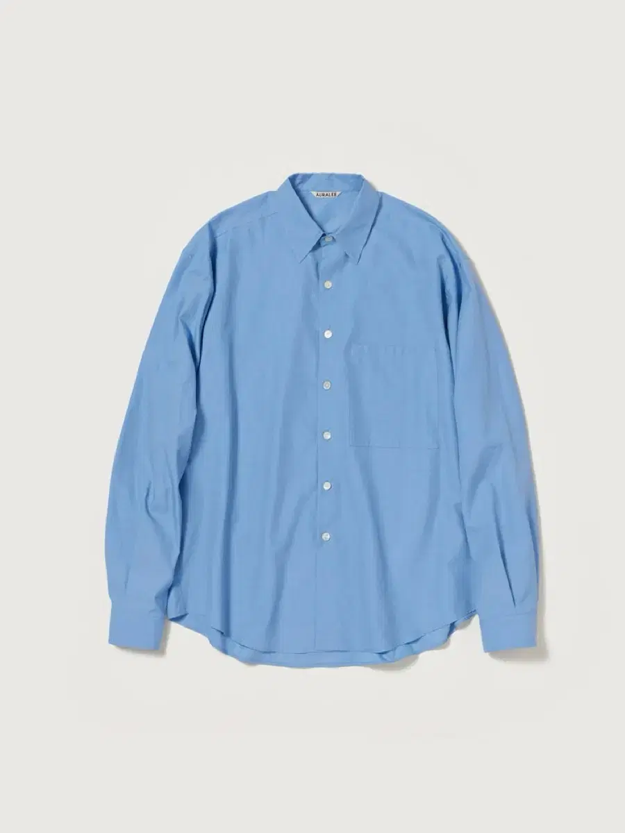 Ollari / Washed Pinstripe Big Shirt / 4