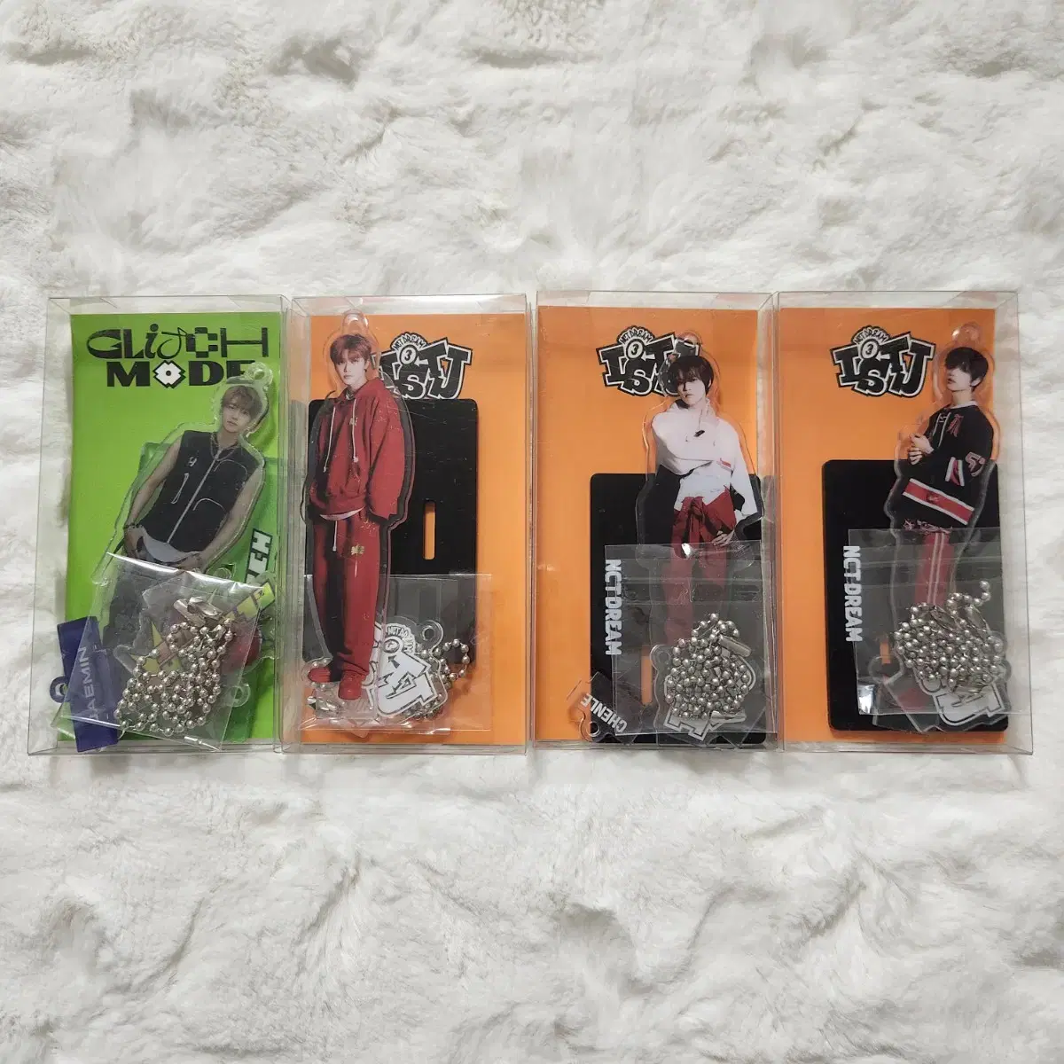 NCT Dream Buffered ISTJ acrylic stand keyring jaemin chenle jisung