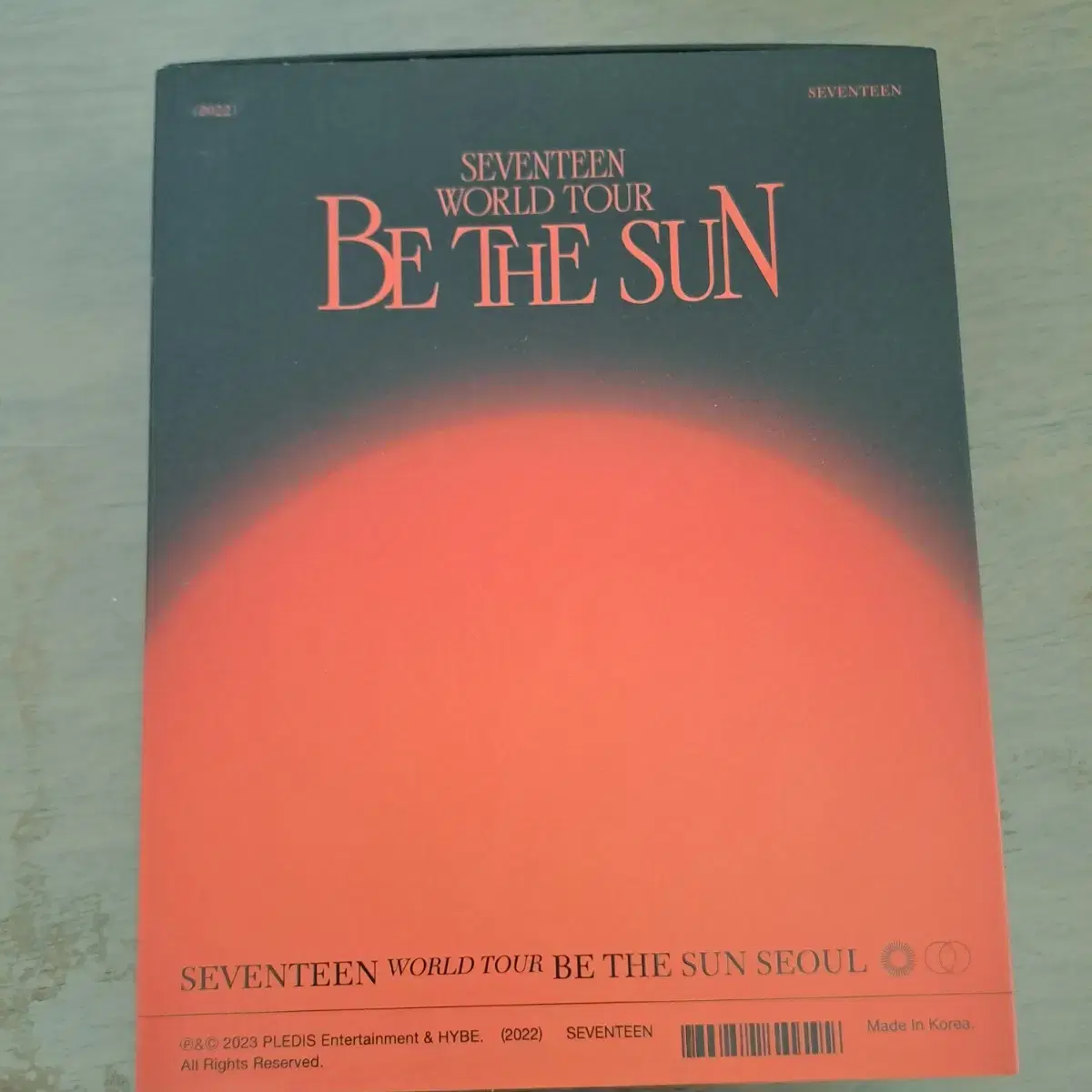 Seventeen Be the sun worldtour Seoul photobook Mini poster photocard Be the sun