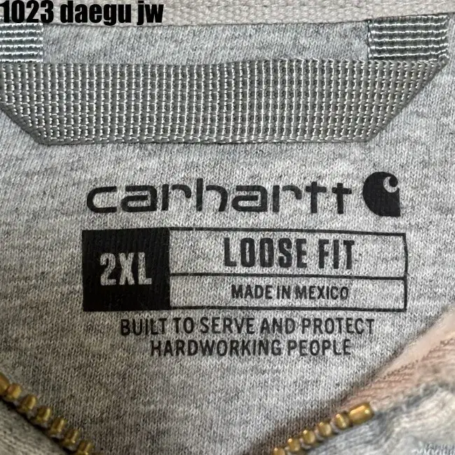 2XL CARHARTT ZIPUP 칼하트 집업