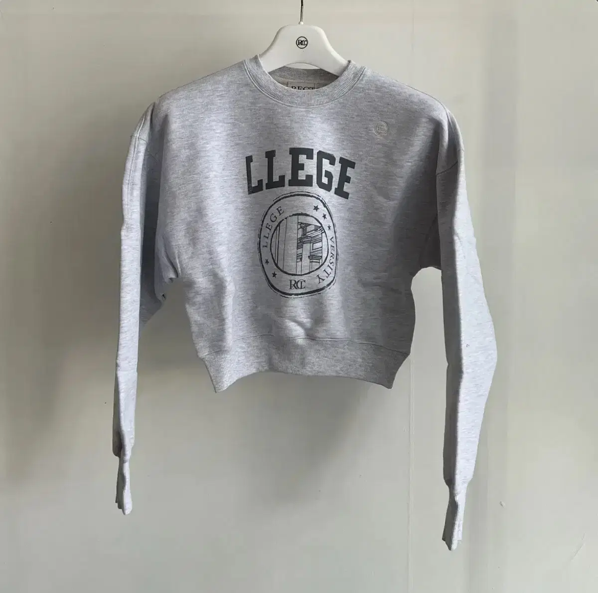 Recto Women's Llege Top Gray