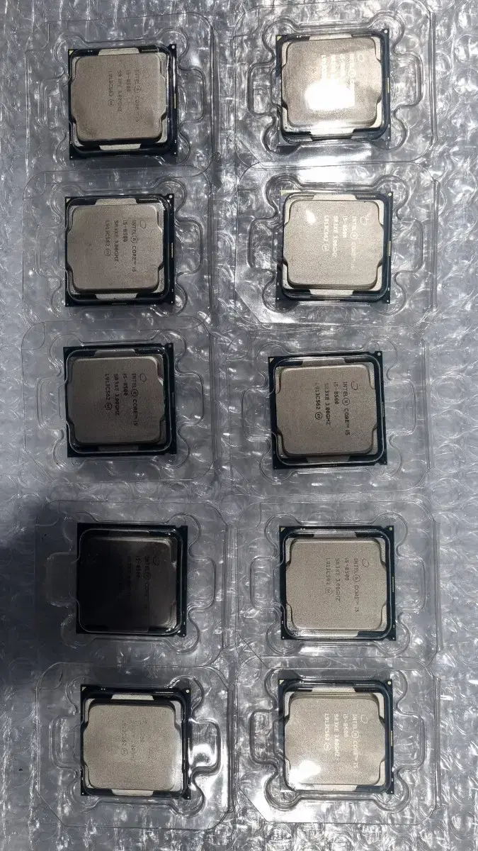 i5-8500 cpu 5개 있음 개당가격