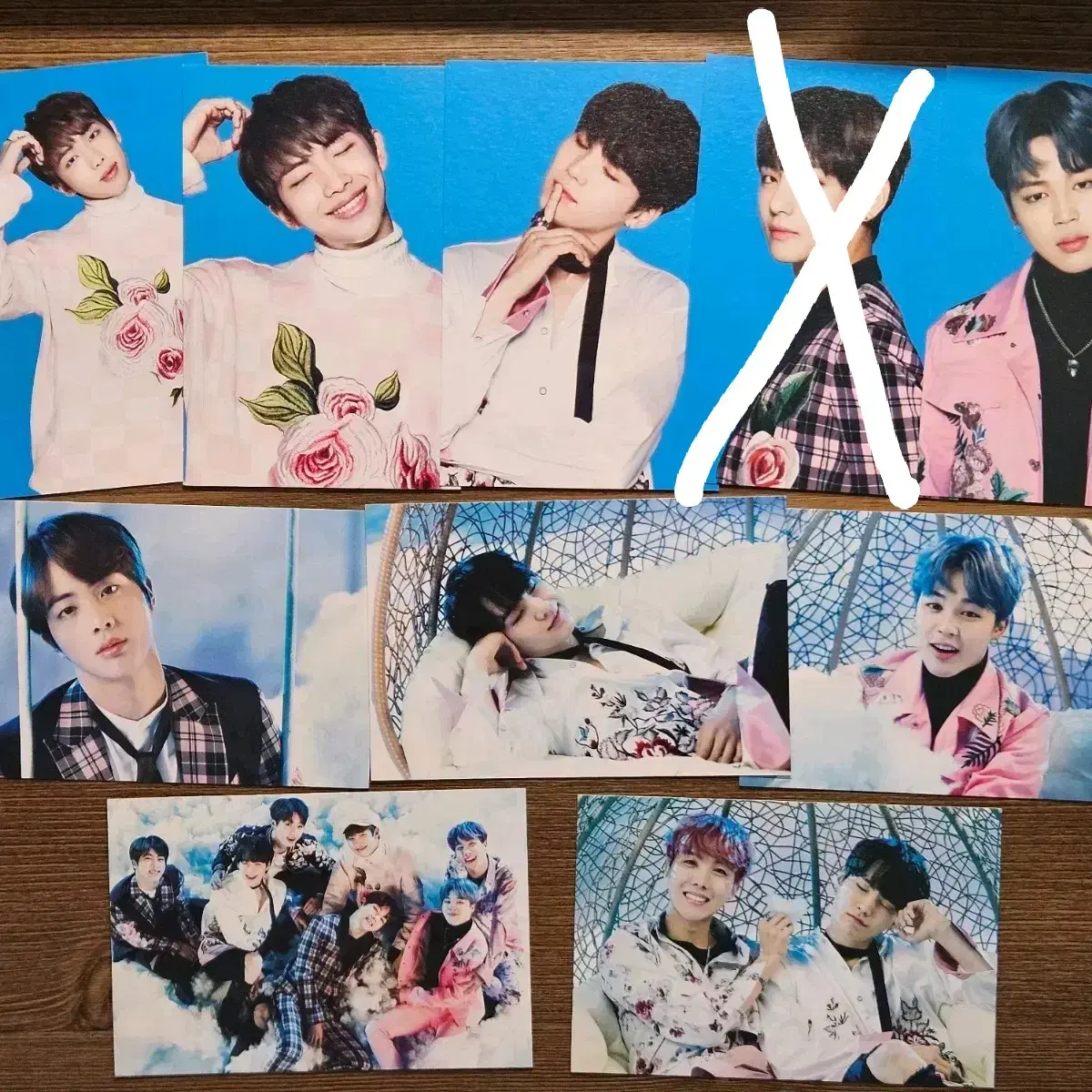 BTS Wings Tour Mini Photocard Set