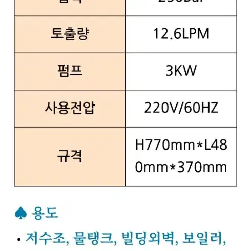 야마하 고압세척기 새상품