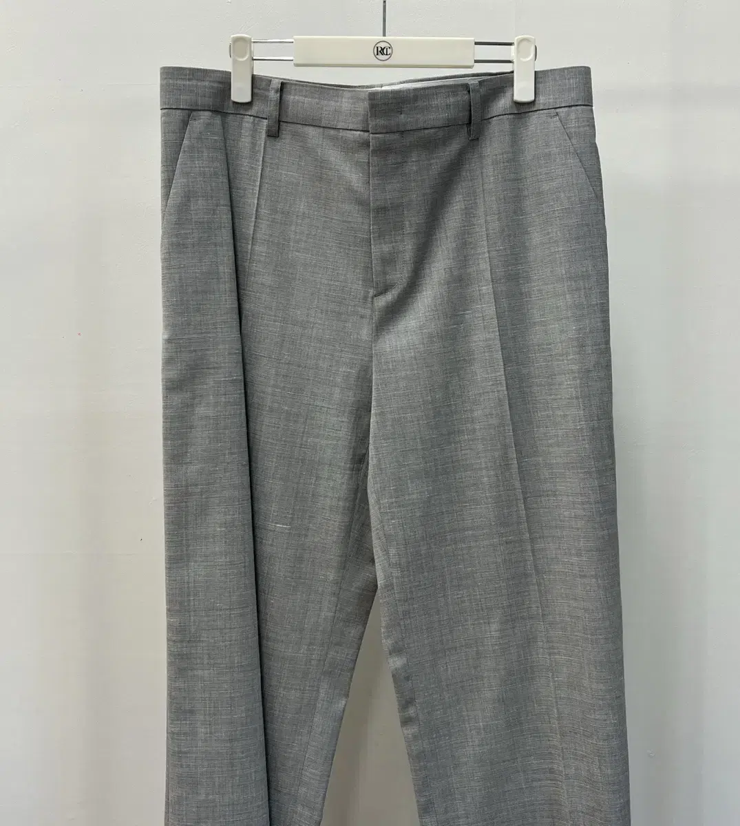 Recto 24SS Valerio straight-fit trousers