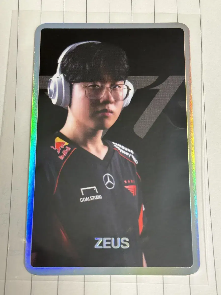 T1 SteelSeries Zeus photocard I am transferring T1