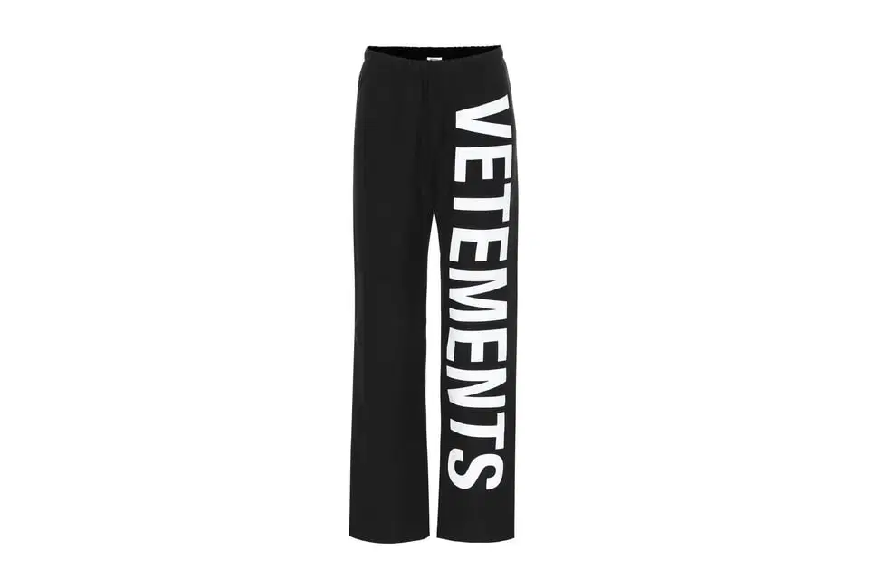 Vetements Logo Jogger Pants