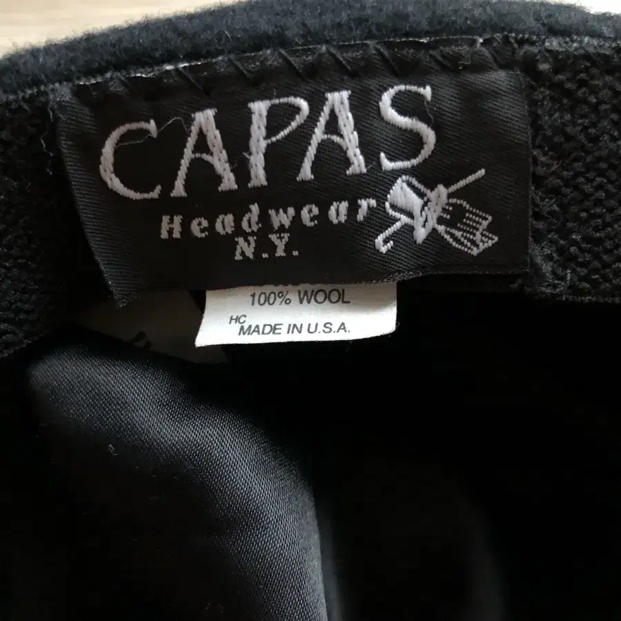 CAPAS Headwear NY 울 모자 베레 벙거지