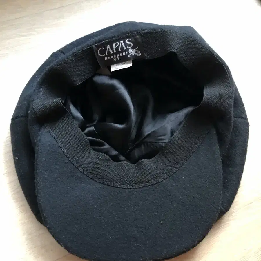 CAPAS Headwear NY 울 모자 베레 벙거지