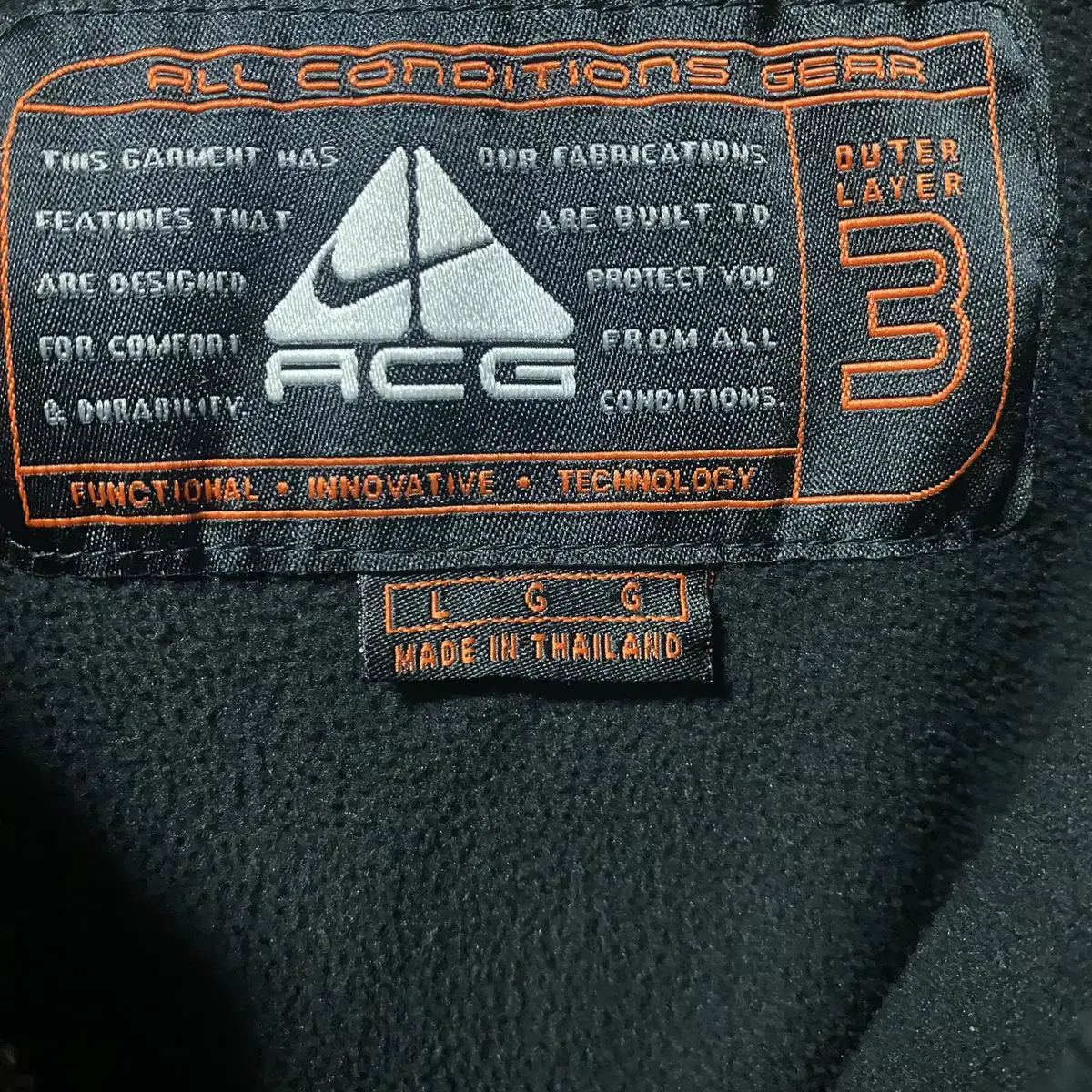 (US_L)90'S 나이키 ACG 기능성 아노락 자켓