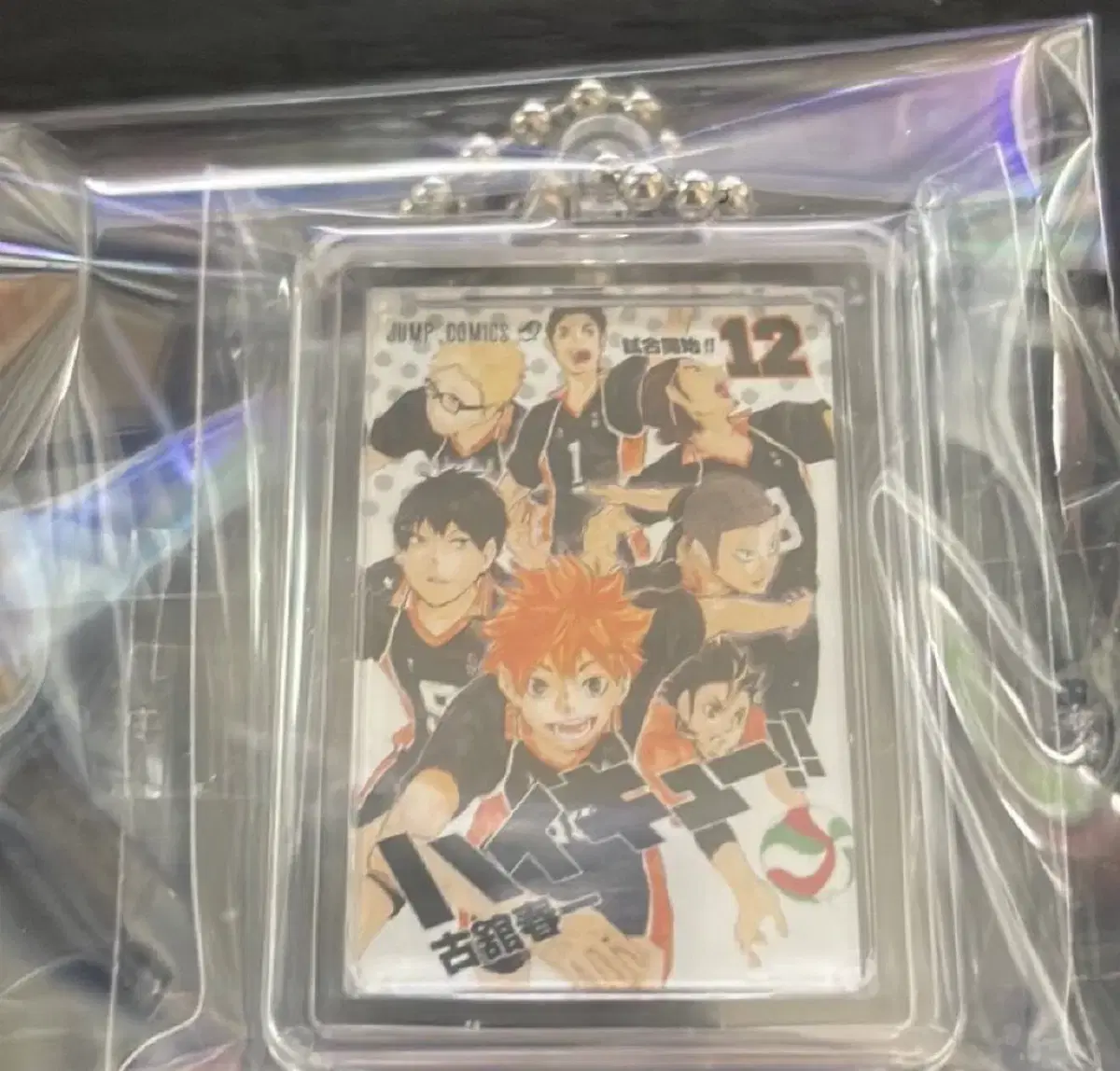 Haikyuu Comic Charm Volume 12 Karasuno Keyring