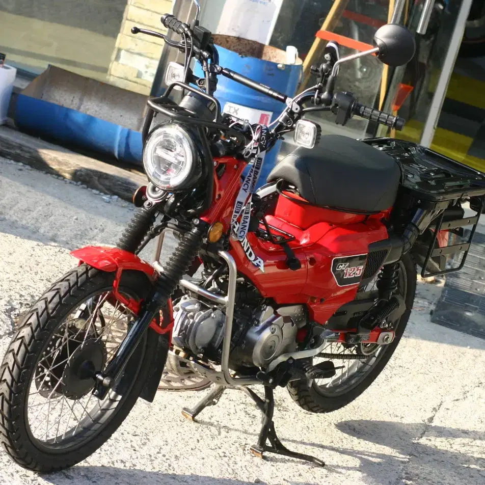 CT125 헌터커브 레드 23년식 2620KM