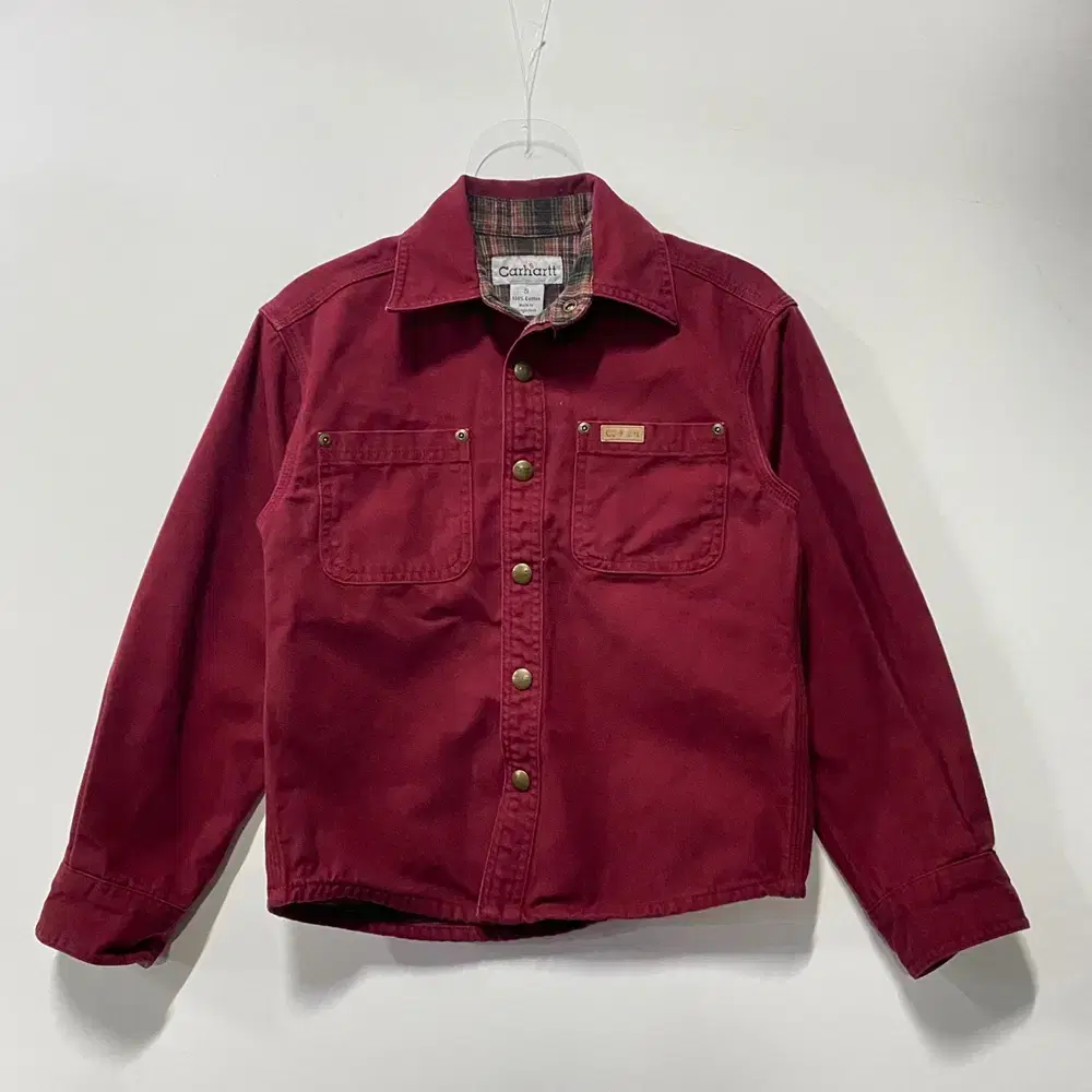 Calhart Women's Burgundy Workshirt Jacket S 24102415