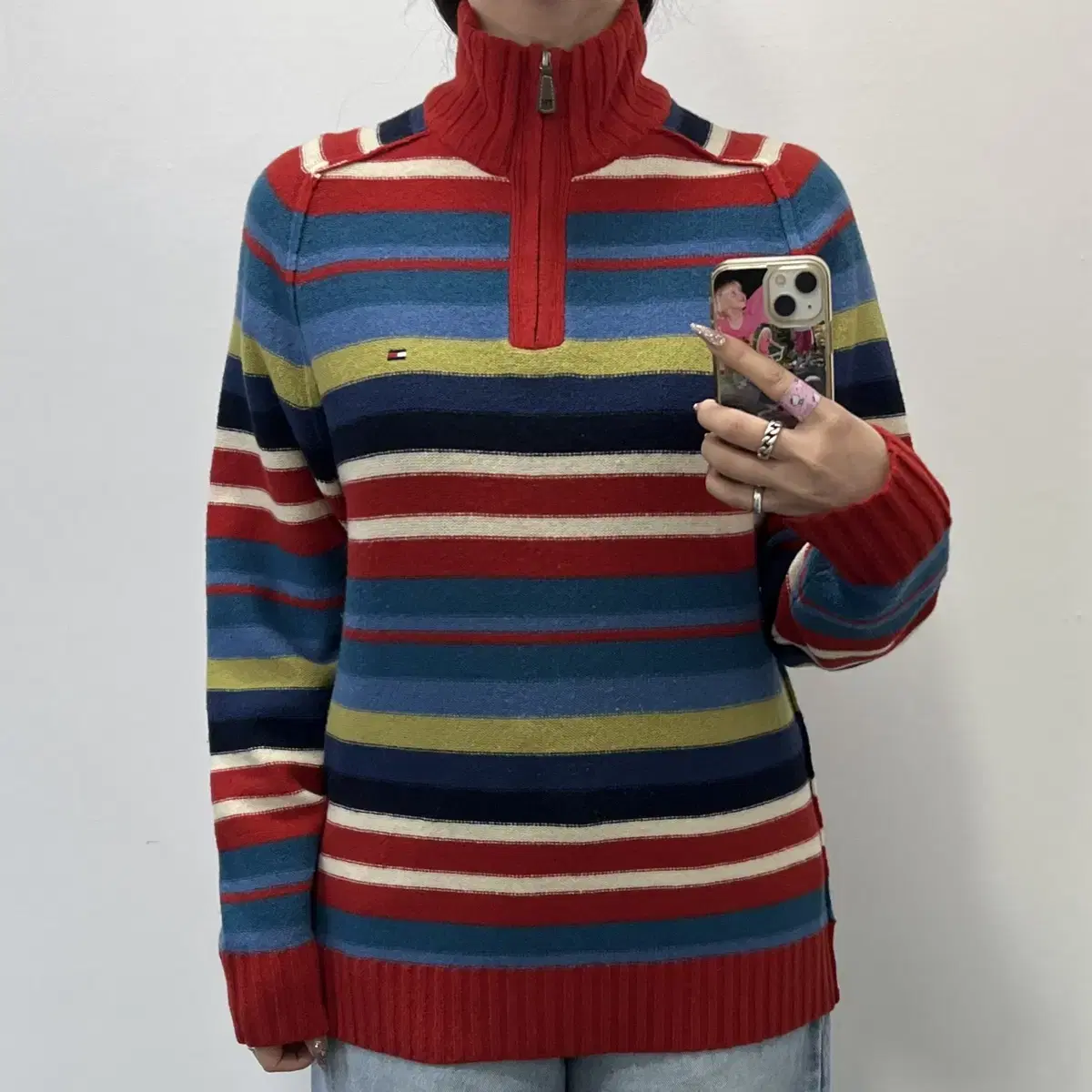 Tommy Hilfiger Half Zip Up Knit