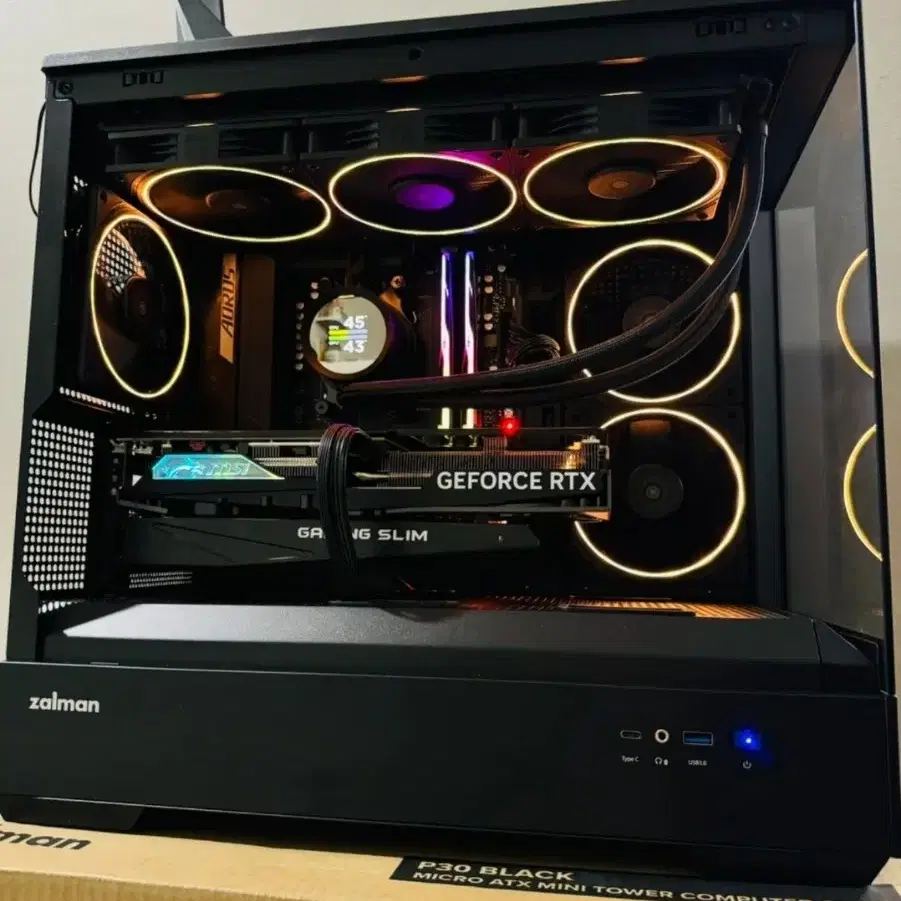 라이젠 7800x3d,4070ti super,b650m wifi,850w