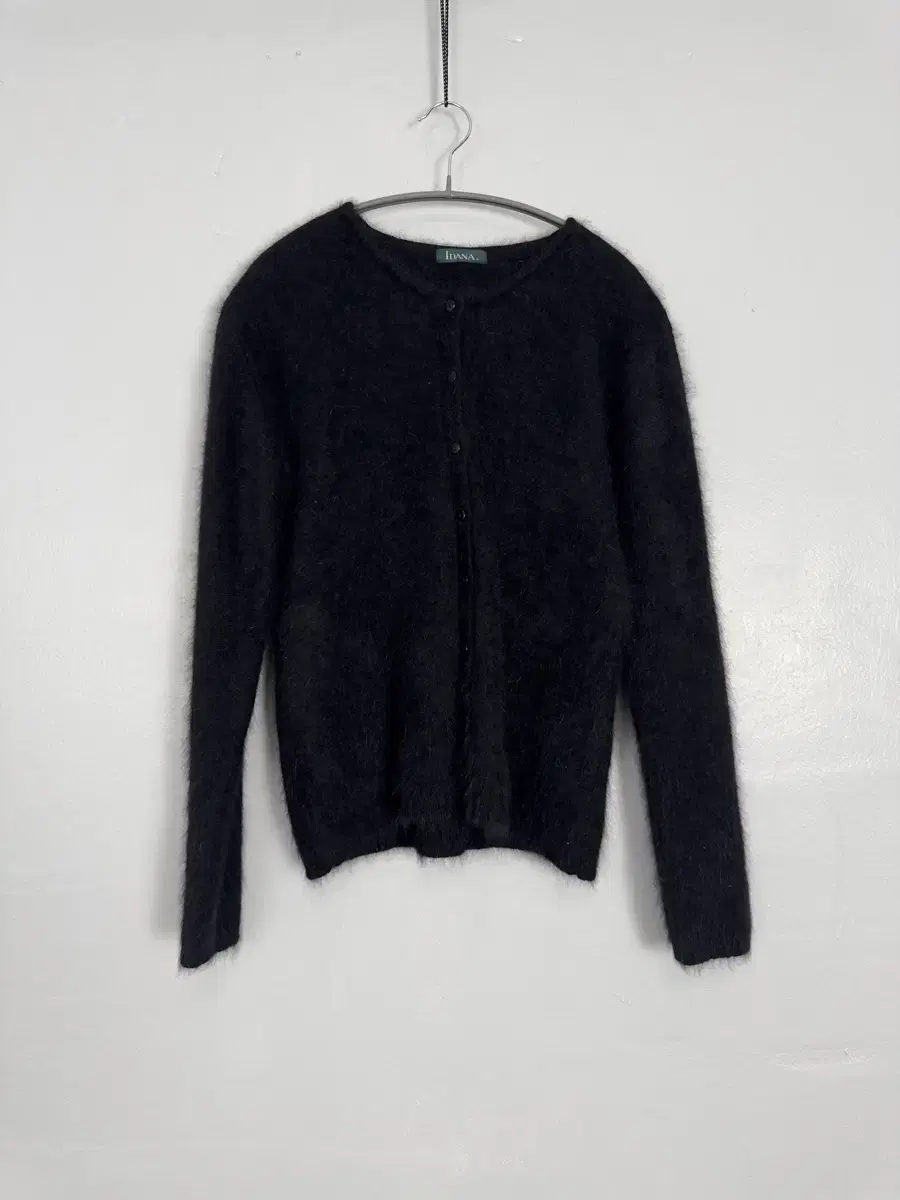 vintage Angora round neck cardigan