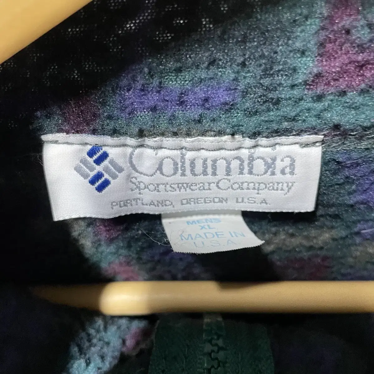 Columbia (Made in USA) [XL] 컬럼비아 플리스하프집업