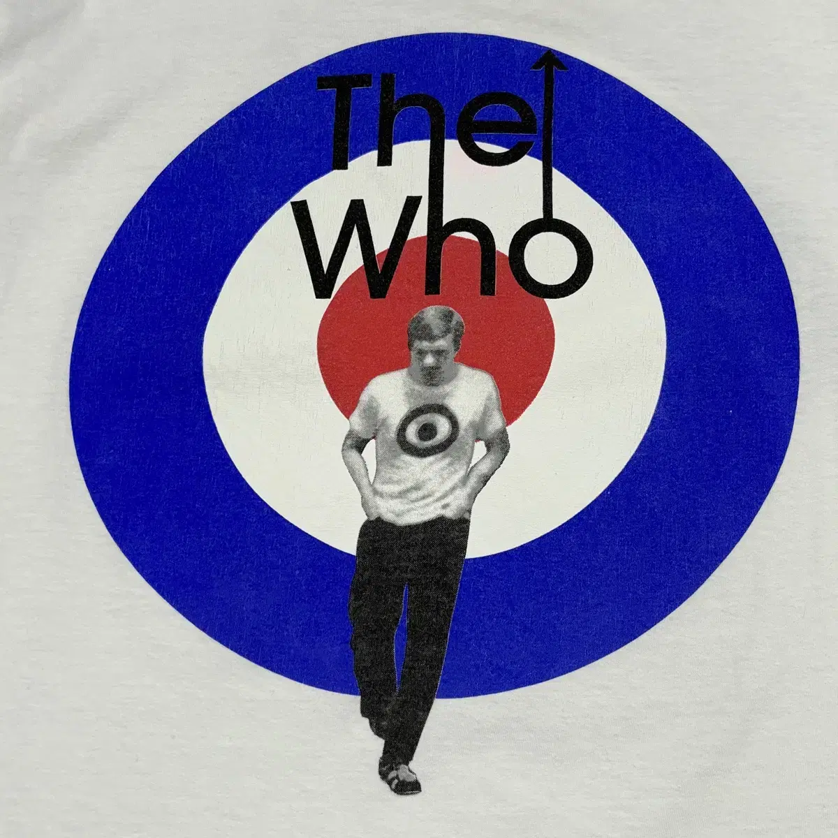 90s 빈티지 the who 더 후 밴드티 XL