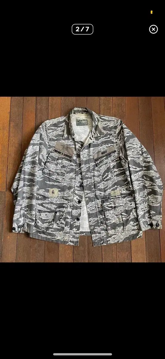 90A Double-Tap Wtaps Military Shirt Jacket