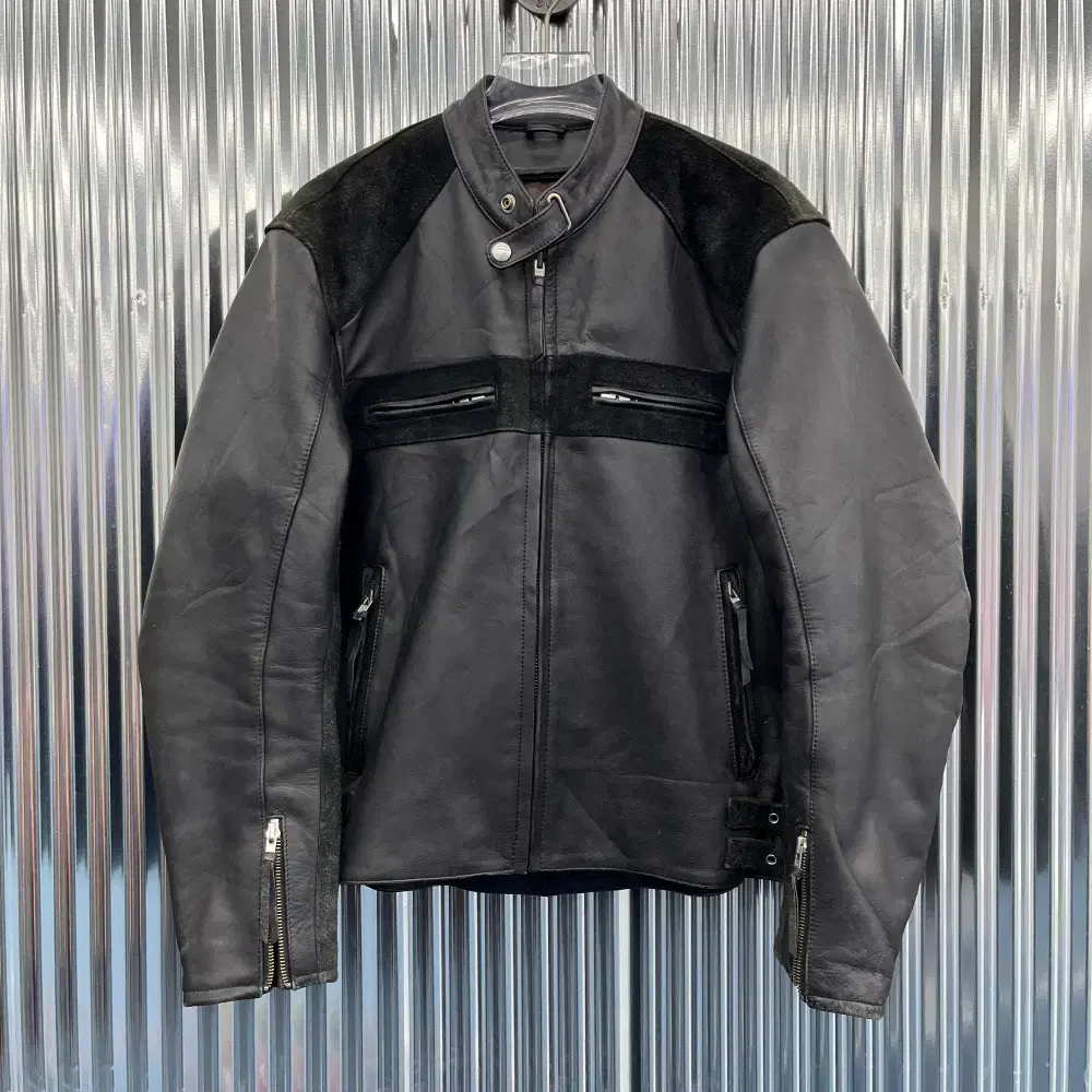 CP Company Leather and Suede Biker Jacket (Domestic L) I972