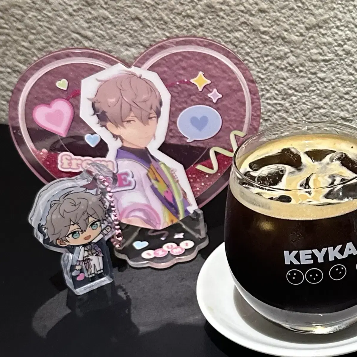 Angsta Sena Izumi 8th Anniversary Heart acrylic Shaker