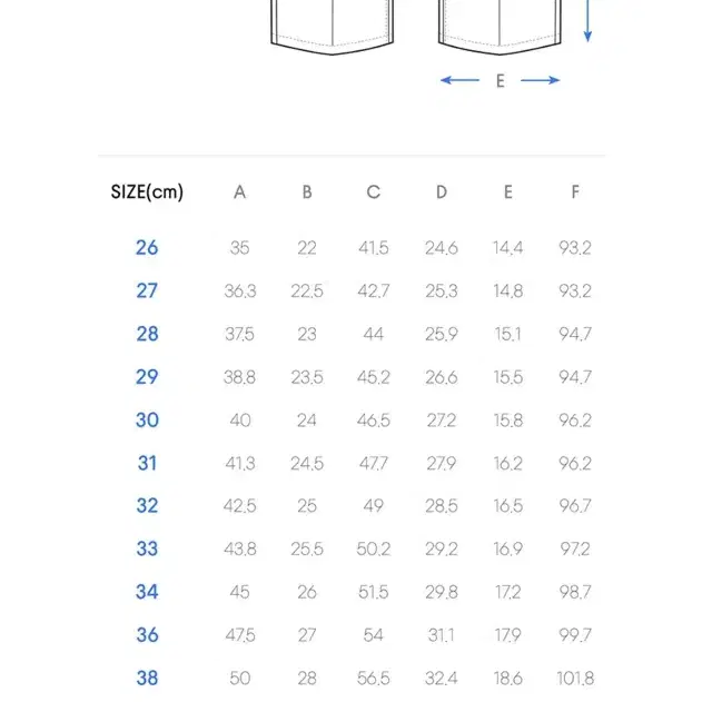 <무신사 스탠다드> 미착용 | 슬림 크롭 데님 팬츠 [라이트인디고]