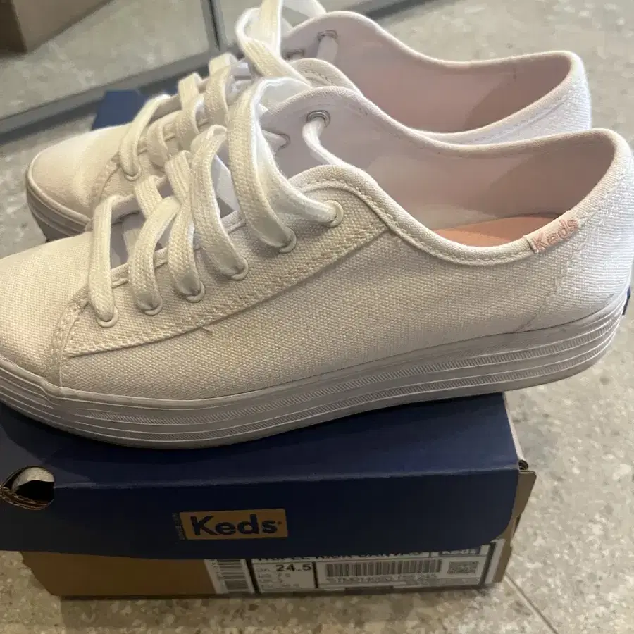 케즈 KEDS 트리플 킥 캔버스화 (245, 안감 핑크)