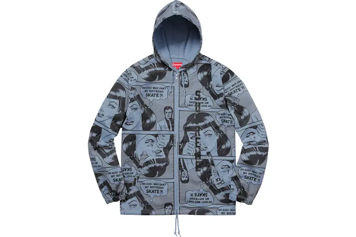 M) Supreme x Thrasher Boyfriend Hooded Jacket