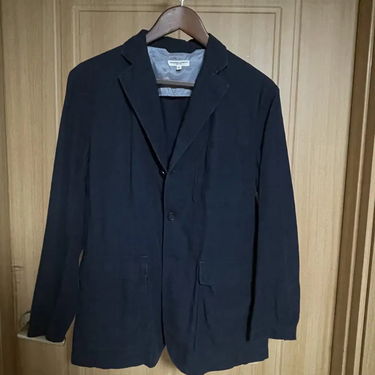 Engineeredgarments Baker Jacket Navy Pattern S