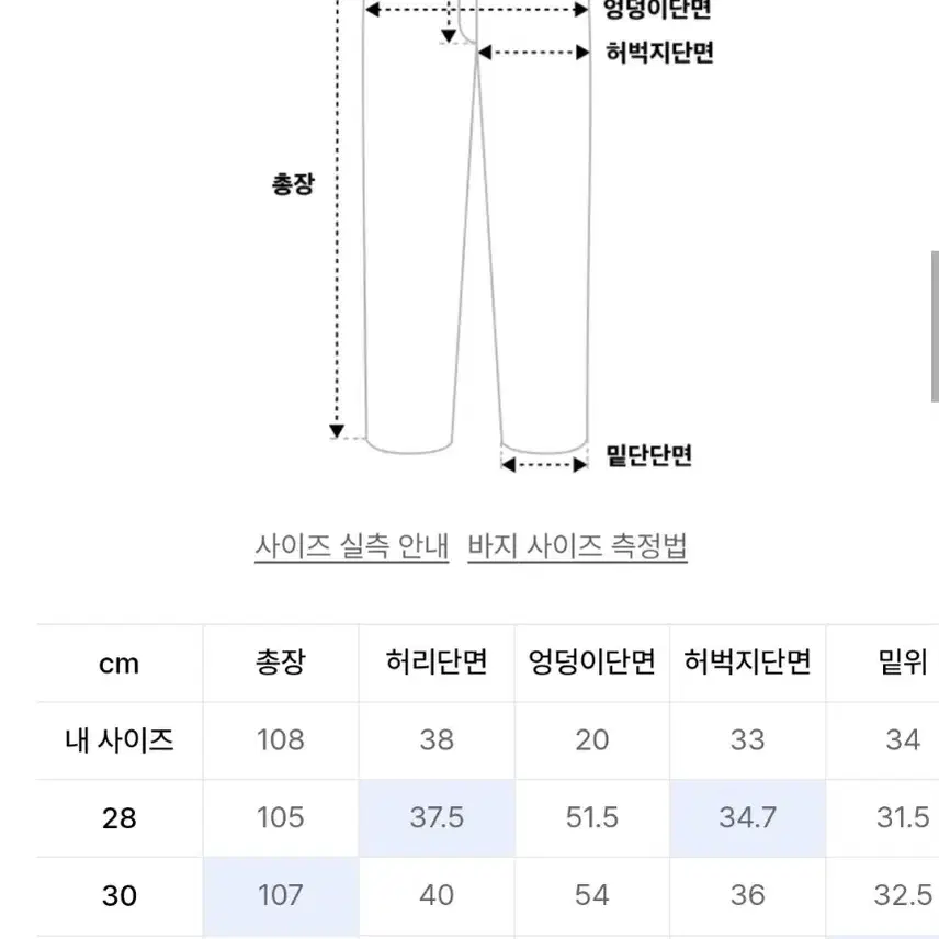 비슬로우 콘민원턱데님 블루블랙(새상품)