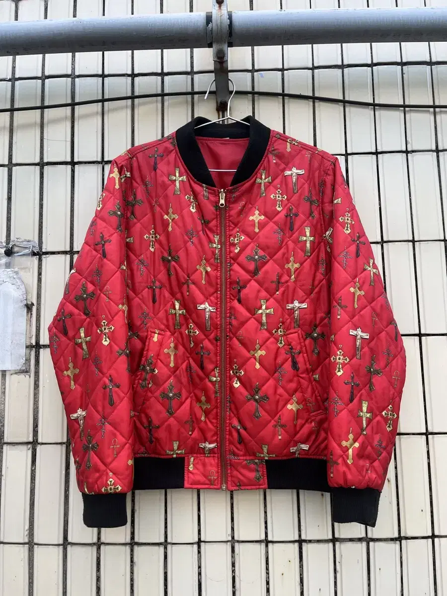 Supreme Cross-quilted Reversible Bomber Jacket