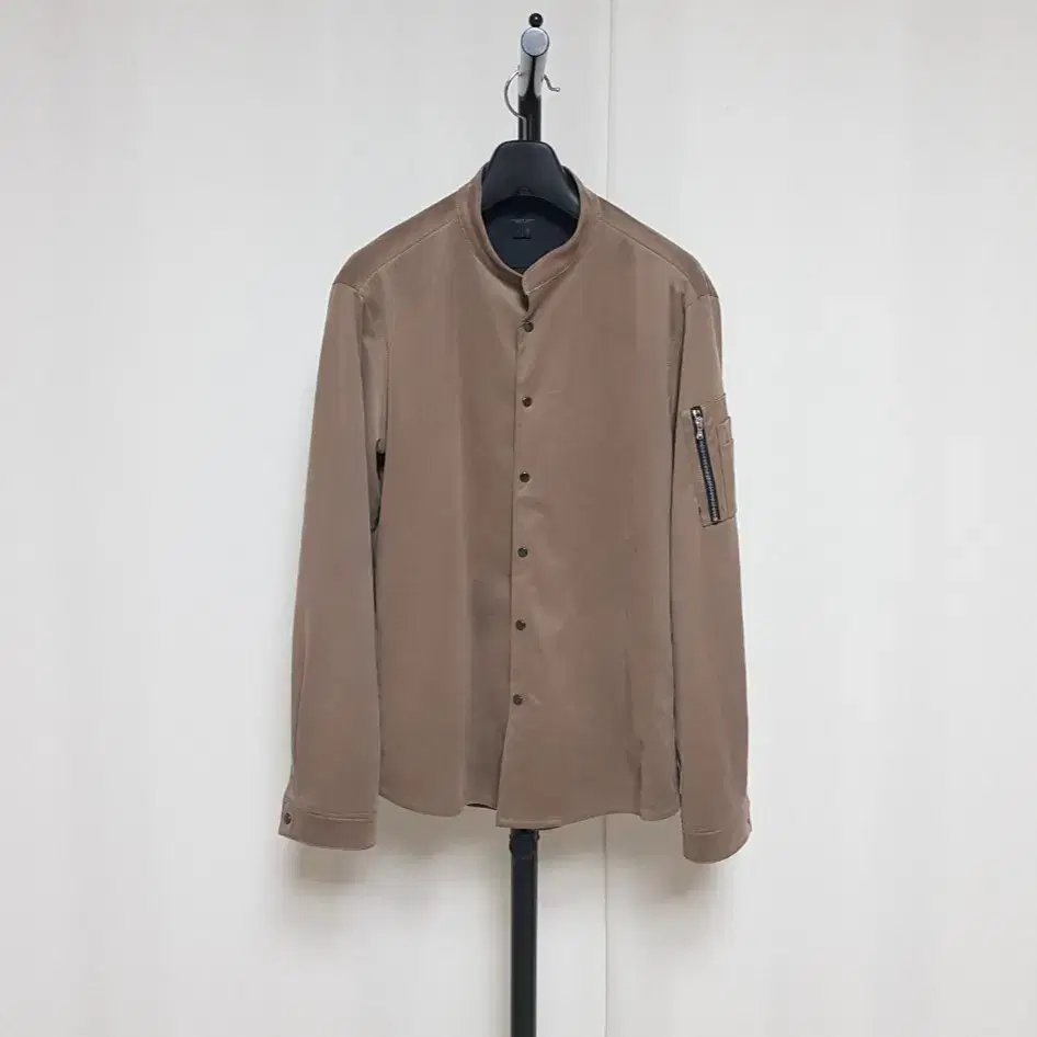 (Tacpo) Gilles Stuart Vegan Leather and Suede Shirt S