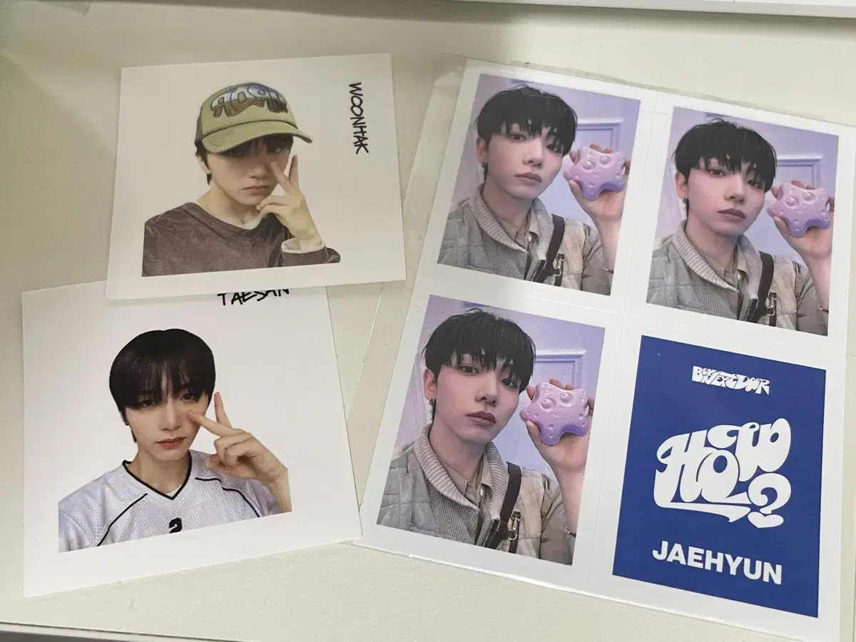 boynextdoor boynextdoor myung jaehyun taesan woonhak weverse pre-order benefit sealsticker sticker bulk