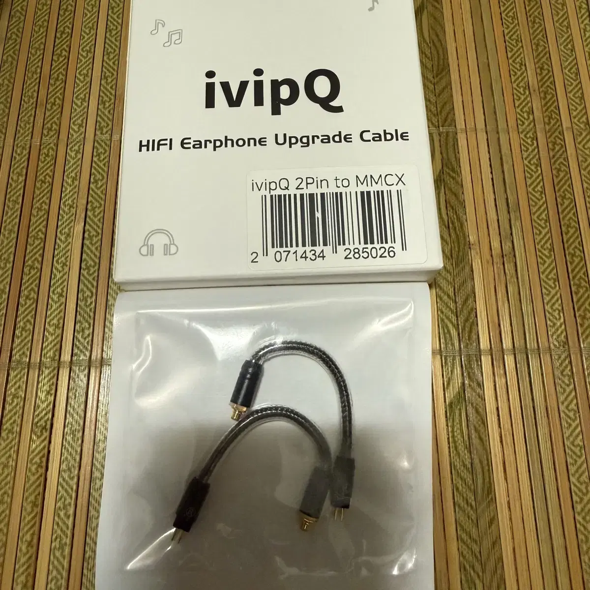 ivipQ 2pin to mmcx 하이파이 이어폰 커넥터 s급 1.5만