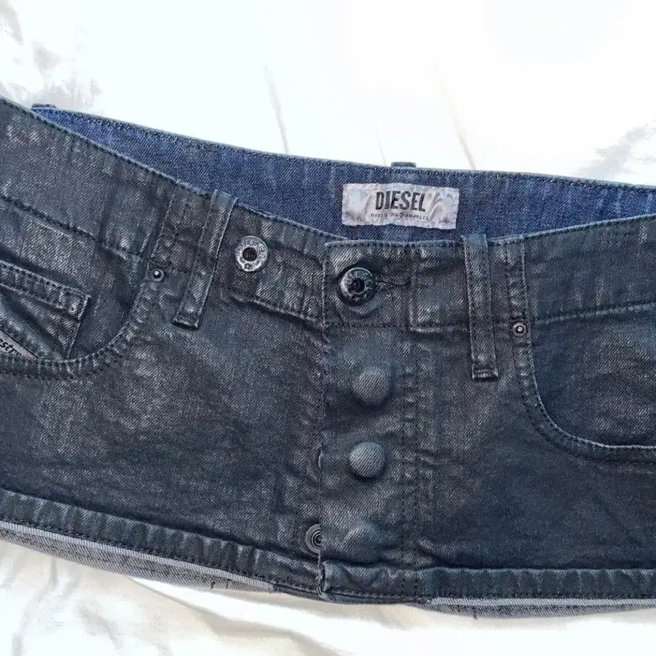 Diesel denim skirt-belt XS 디젤 데님 스커트 벨트