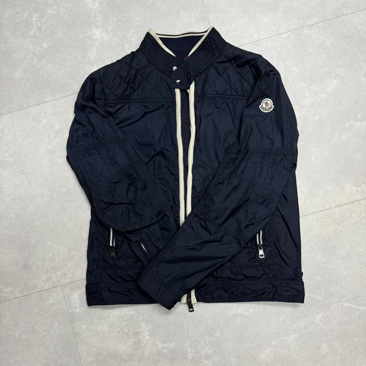 Moncler Genuine Luxury Rider Jacket Windbreaker Cheap Size 3