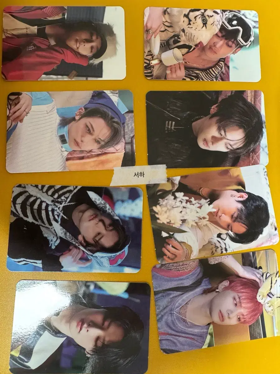 Skz Rock popup store Behind the Scenes Photocard