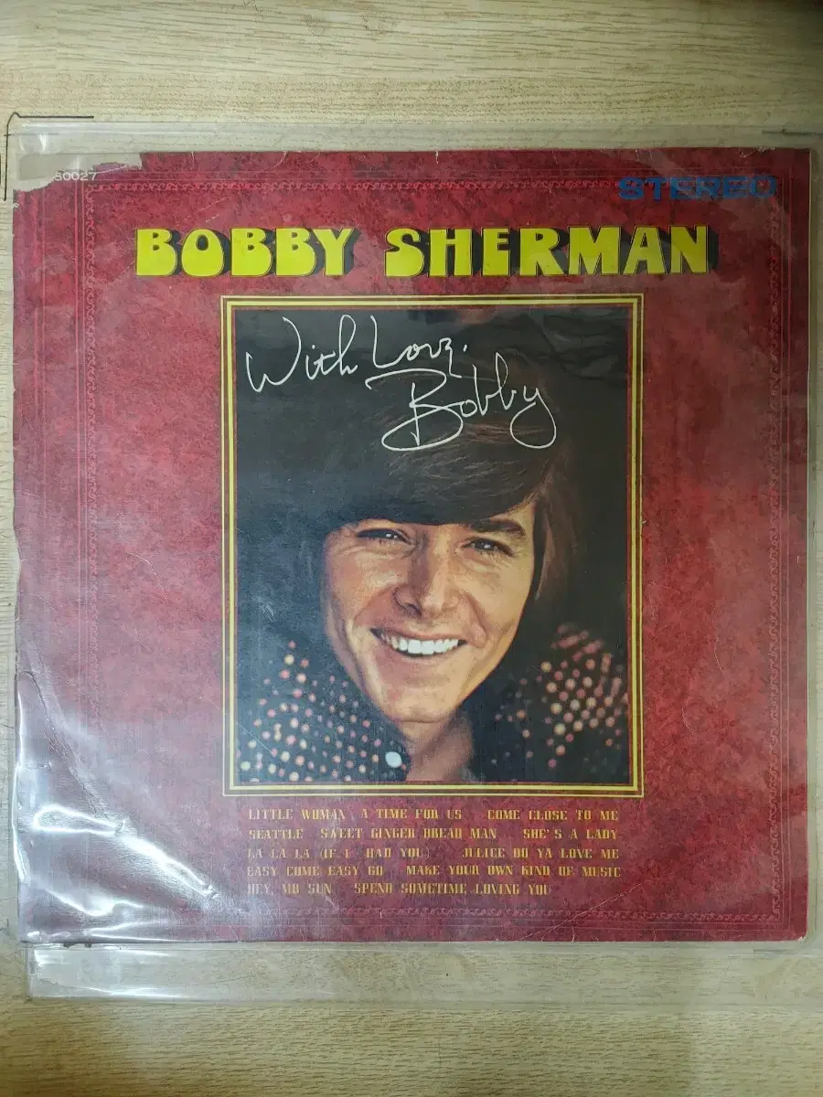 BOBBY SHERMAN 음반 W (LP 턴테이블 오디오 앰프