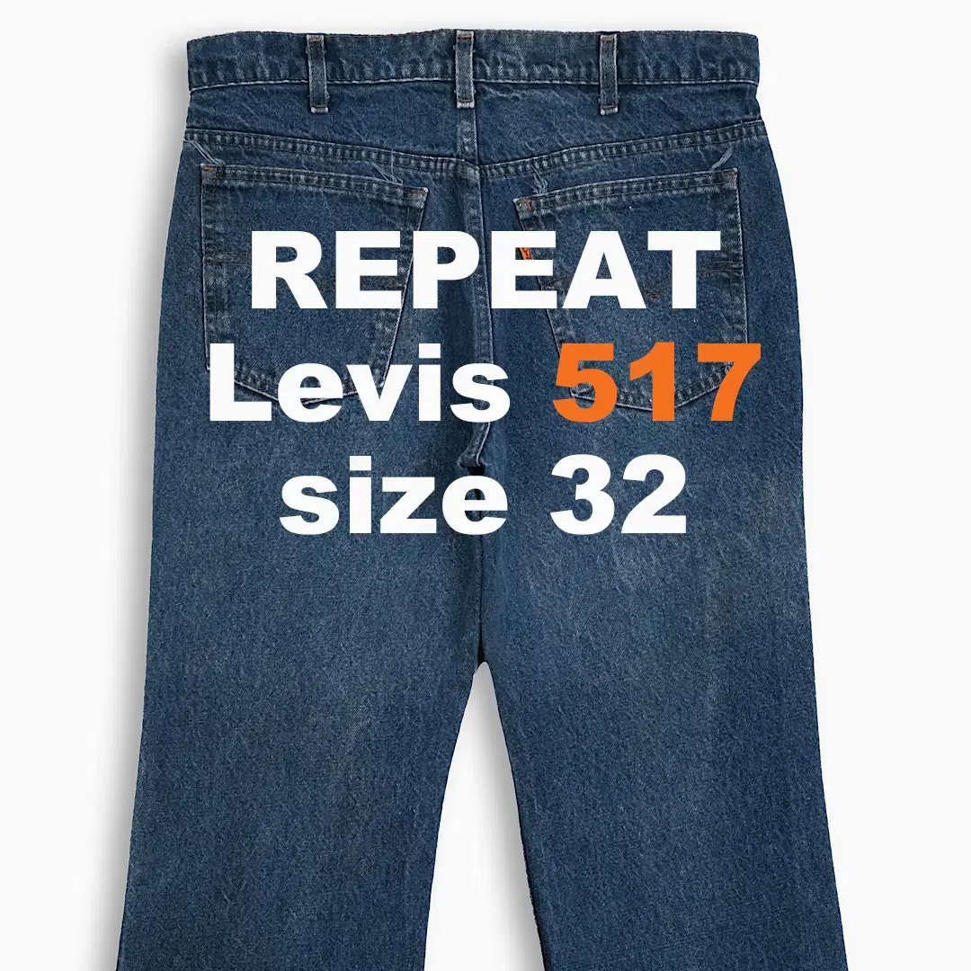 Levi's 517 Orangetab 80s USA 32 inch OR5173353