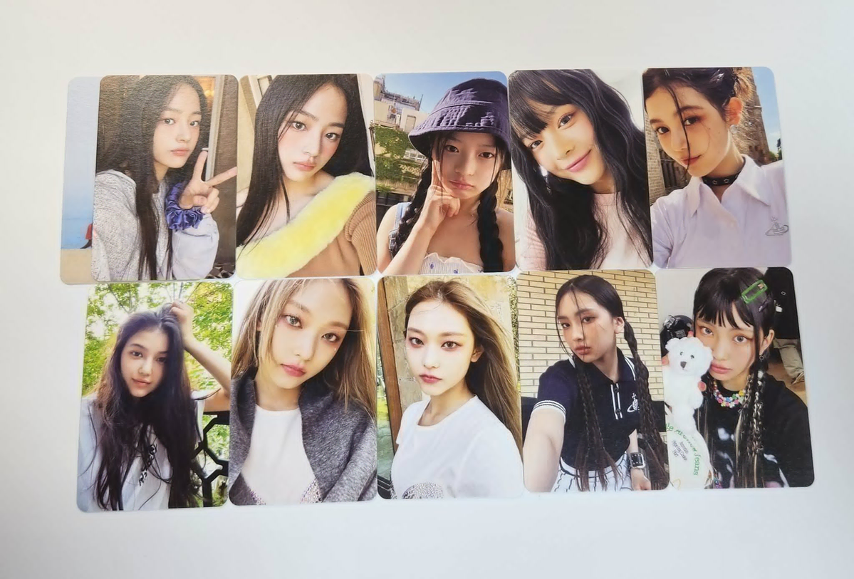 Bulk) New Jeans Attention weverse photocard c minji hanni haerin danielle hyein