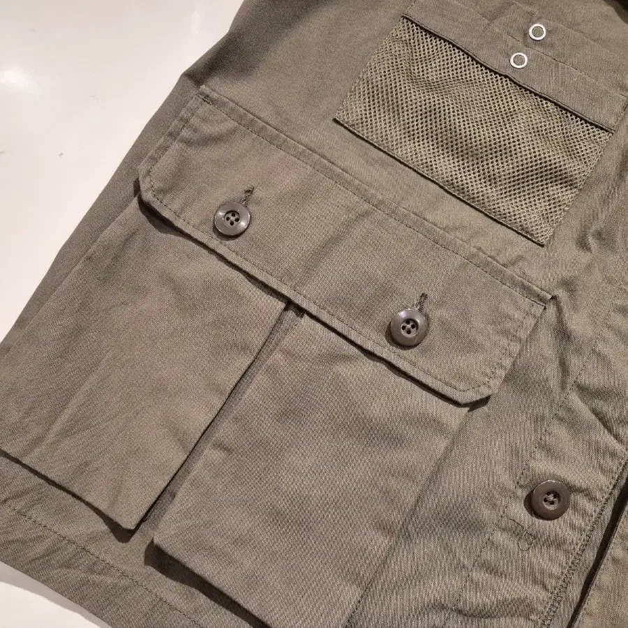 L~XL>ARMY TWILL 유틸리티 베스트