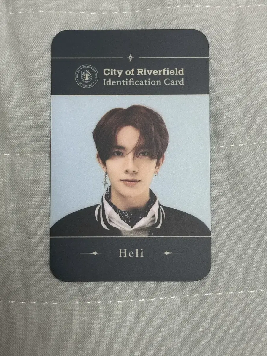 Heeseung Darkmoon Riverfield ID card wts Heli Enhypen