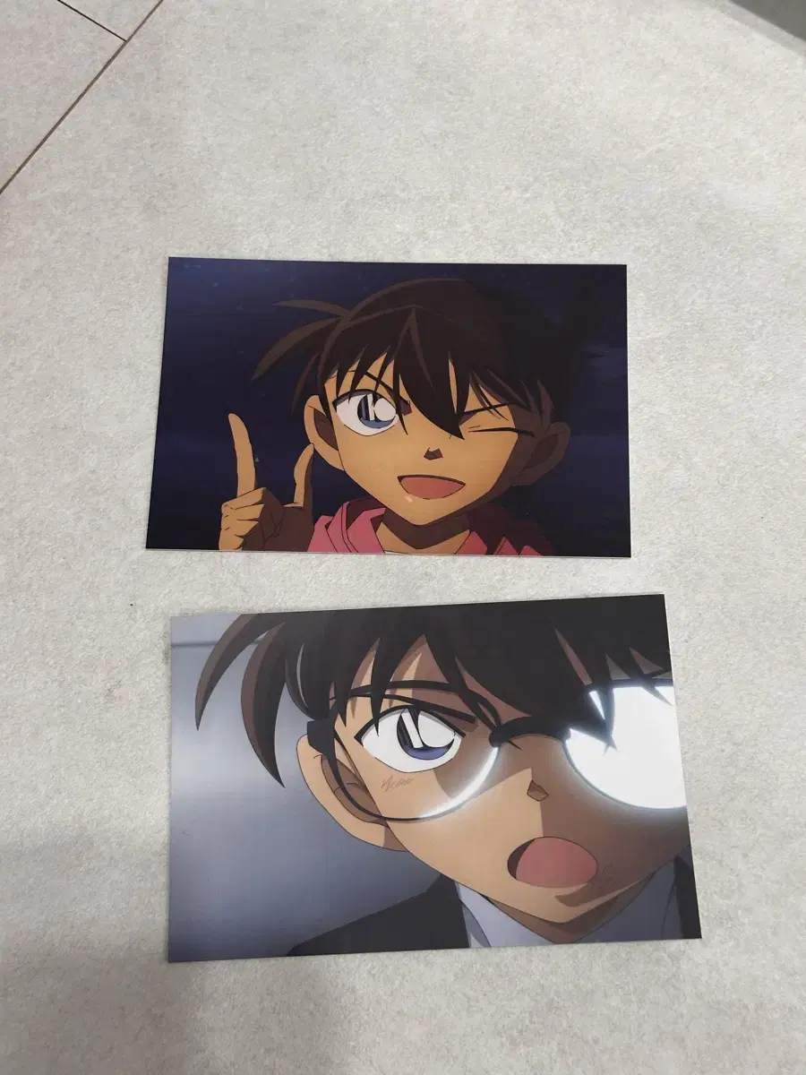 Detective Conan the Barbarian / pre-order benefit postcard Sobun ( Edogawa Conan )