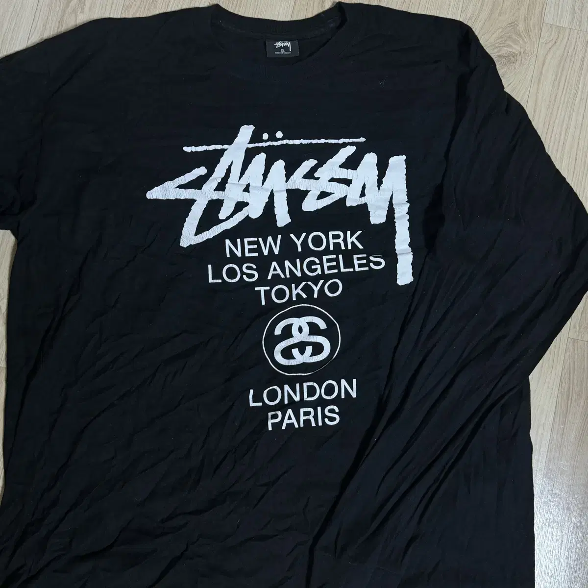 Stussy worldtour Long Sleeve Black L