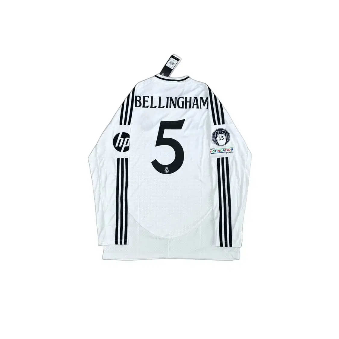 New Real Madrid 24 25 Home Bellingham Long Sleeve Shirt